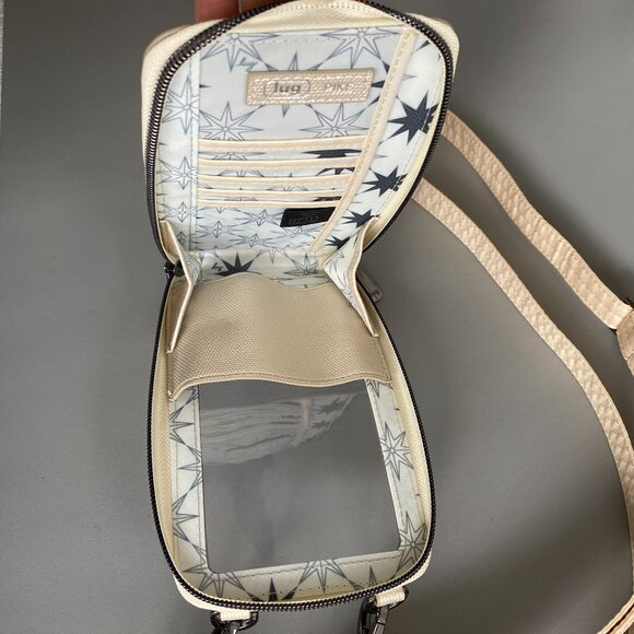 Lug Pike RFID Panelled Metallics Crossbody Bag - Picture 3 of 13